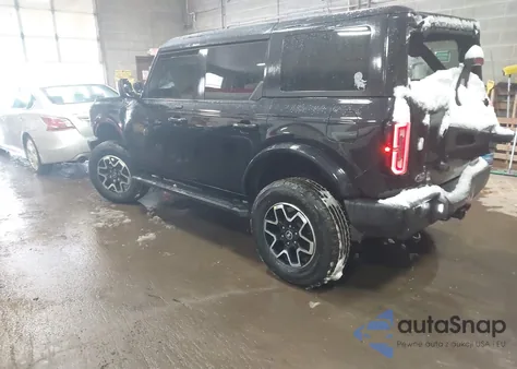 2023 Ford Bronco Outer Banks z USA, uszkodzony, nr VIN 1FMDE5BH3PLB14341